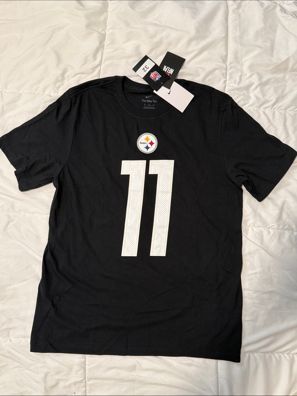 Nike Chase Claypool #11 Pittsburgh Steelers NFL T-Shirt NWT Men’s M